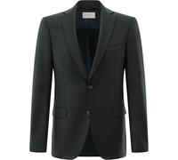 Carl Gross Sakko Herren Slim Fit Reverskragen Woll-Stretch grau, 25