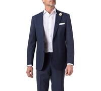 Carl Gross Sakko Herren Regular Fit Schurwolle blau, 94