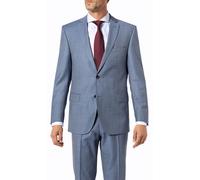 Carl Gross Sakko Herren Slim Fit Reverskragen Schurwolle blau, 60
