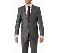 Carl Gross Sakko Herren Slim Fit Reverskragen Schurwolle grau, 58
