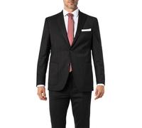 Carl Gross Sakko Herren Slim Fit Reverskragen Schurwolle grau, 60