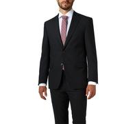 Carl Gross Sakko Herren Slim Fit Reverskragen Wolle schwarz, 25