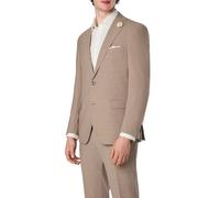 Carl Gross Sakko Herren Woll-Stretch beige, 52