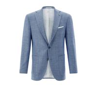 CARL GROSS Sakko Sander blau mit Wolle blau 60