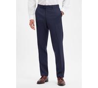 Carl Gross Hose Herren Regular Fit Schurwolle blau, 114