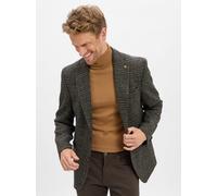 Carl Gross Schurwoll-Sakko Herren Modern Fit Schurwolle grau, 58