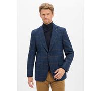 Carl Gross Schurwoll-Sakko Herren Modern Fit Schurwolle marine, 56