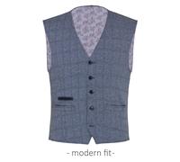 CARL GROSS - Weste/Waistcoat CG Wilfred blau mittel - Gr. - 50
