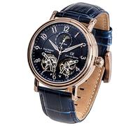 Carl von Zeyten Herren Armbanduhr Analog Automatik Leder CVZ0054RBL