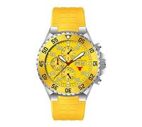 Carl von Zeyten Herren Automatikuhr Belchen in der Farbe Gelb mit PU-Armband, Gehäusedurchmesser: 47 mm, CVZ0067YLS