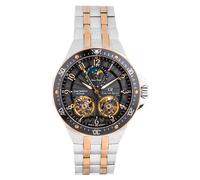 Carl von Zeyten -Kirchzarten Herrenuhr Bicolor Schwarz Mondphase Saphirglas Automatik 46mm- CVZ0093RBKM