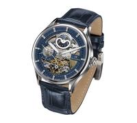 Carl von Zeyten -Neustadt Herrenuhr Blau Skelettuhrwerk Saphirglas Automatik 46mm- CVZ0008BLS