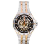 Carl von Zeyten -Urberg Herrenuhr Bicolor Schwarz Skelettuhrwerk Saphirglas Automatik 46mm- CVZ0094RBKM