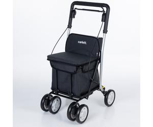 CARLETT Einkaufstrolley Einkaufswagen für Senioren, Maximale Sitzbelastung 125 kg, 36L