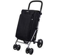 CARLETT Einkaufstrolley Mit 10L Kühltasche, eine Große Kapazität von 25 kg, Für Einkaufen