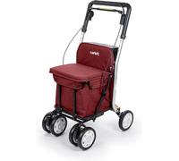 Carlett Lett800 Rollator Einkaufstrolley Rot M Rot M