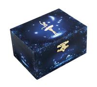 Phosphoreszierende Spieldose Startänzerin - Leuchtet in der Nacht