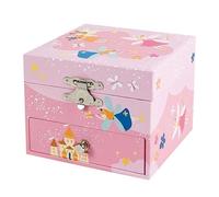 Trousselier Musikspieldose Prinzessin – Schmuckschatulle mit ausziehbarer Schublade für Kinder