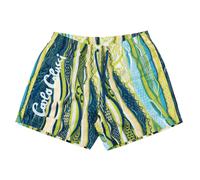 Carlo Colucci - Allover Badeshorts - Shorts-Badehose S gruen