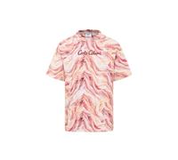 Carlo Colucci - Artificial Knit T-Shirt - T-Shirt-kurzarm M rot