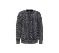 Carlo Colucci - CARLO Strickpullover Carat 2.0 - Sweatshirt-Strick S schwarz