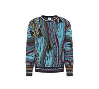 Carlo Colucci Strickpullover Herren türkis, L