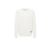 Carlo Colucci - CARLO Strickpullover - Sweatshirt-Strick M weiß