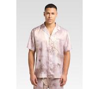Carlo Colucci Hemd Herren Regular Fit beige, XXL