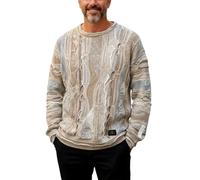 Carlo Colucci Strickpullover Herren beige, S