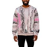 Carlo Colucci Strickpullover Herren rosa, S