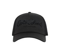 Carlo Colucci Herren, Trucker Cap Herren schwarz, ONE SIZE