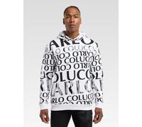 Carlo Colucci Hoodie Herren weiß, M