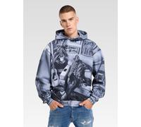 Carlo Colucci Hoodie Herren weiß, XXXL