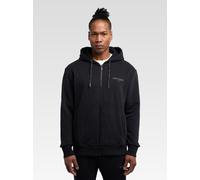 Carlo Colucci Hoodie mit Reißverschluss Herren schwarz, XL