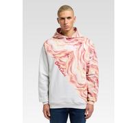 Carlo Colucci Hoodie ohne Reißverschluss Herren orange, M