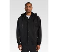 Carlo Colucci Kapuzensweatjacke Herren schwarz, L