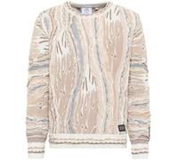 Carlo Colucci Strickpullover Herren beige, L