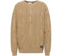 Carlo Colucci Strickpullover Herren beige, XL