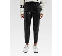 Carlo Colucci Lederhose Damen schwarz, 36