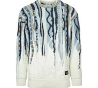 Carlo Colucci - Oversize Flauschiger Pullover - 3D-Strick - - Knitwear - Herren - Mehrfarbig - XL