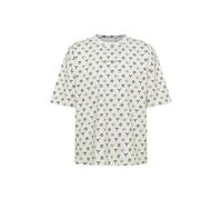 Carlo Colucci - Oversize Logo T-Shirt - Torn pages of Colucci - T-Shirt-kurzarm L beige