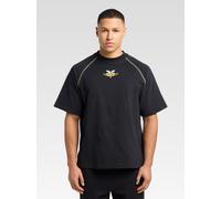 Carlo Colucci Oversize-Shirt Herren schwarz, S