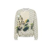 Carlo Colucci - Oversize Sweatshirt - Torn pages of Colucci - Sweatshirt-Crewneck beige