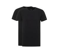 Carlo Colucci T-Shirt 2er-Pack in Schwarz, Größe M