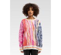 Carlo Colucci Rundhalspullover Damen pink, 42