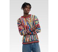 Carlo Colucci Rundhalspullover Herren blau, XL