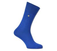 Carlo Colucci Socke „FIRENZE“ aus merzerisierter Baumwolle Royalblau 39-40