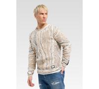 Carlo Colucci Strickpullover Herren beige, XXL