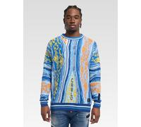 Carlo Colucci Strickpullover Herren blau, M