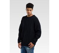 Carlo Colucci Strickpullover Herren blau, XXXL